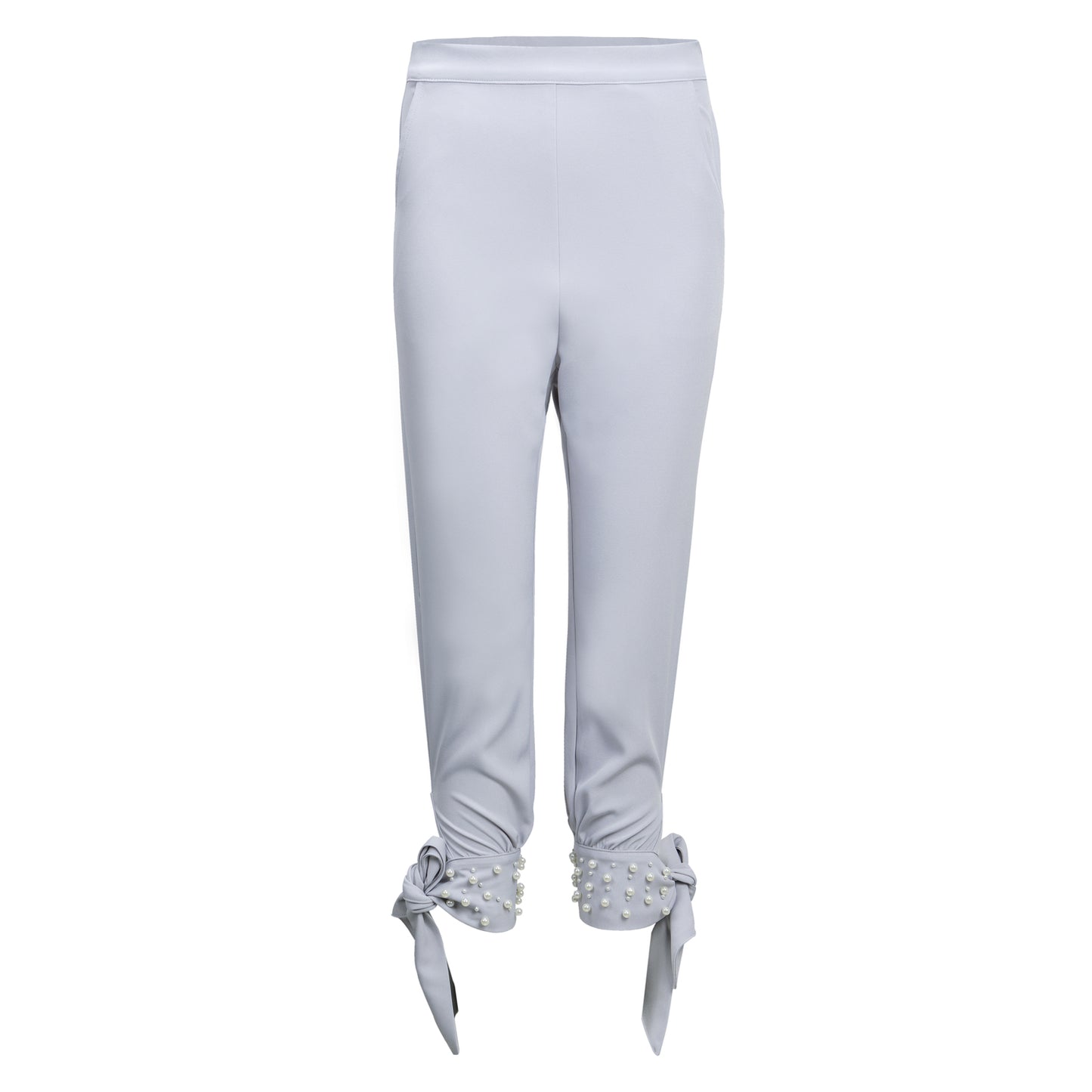 The Ultra Slim-Fit Rani Pearl Trousers - Powder Blue