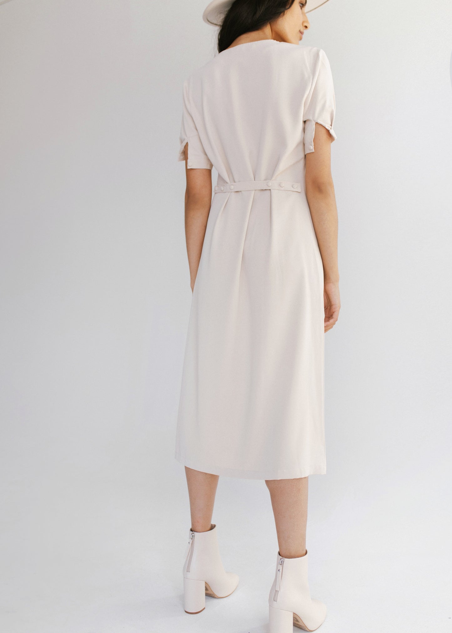 The Positano Dress - Nude Sand