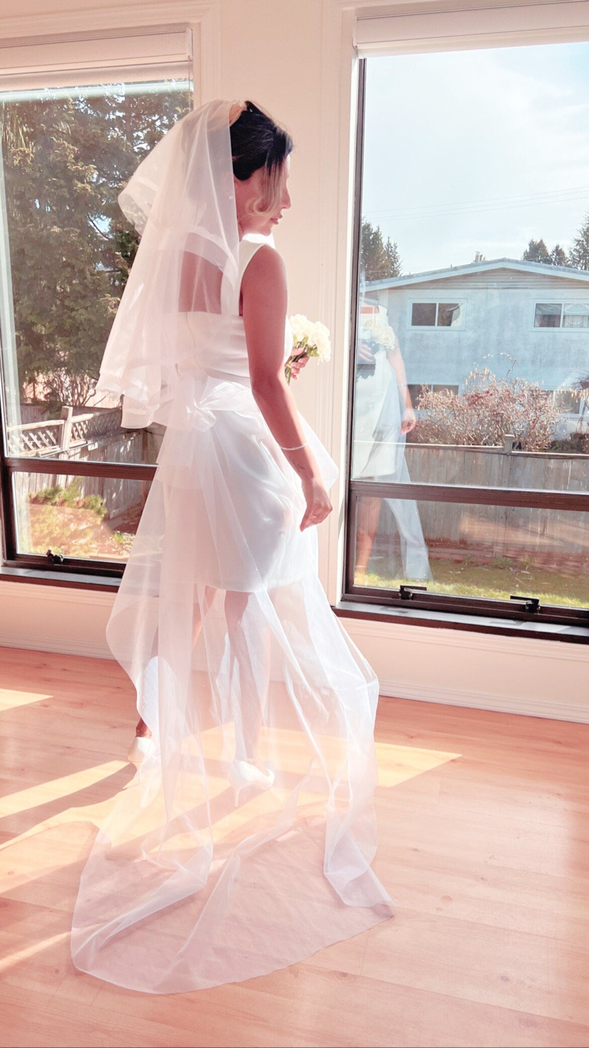Detachable Tulle Bridal Dress Bow