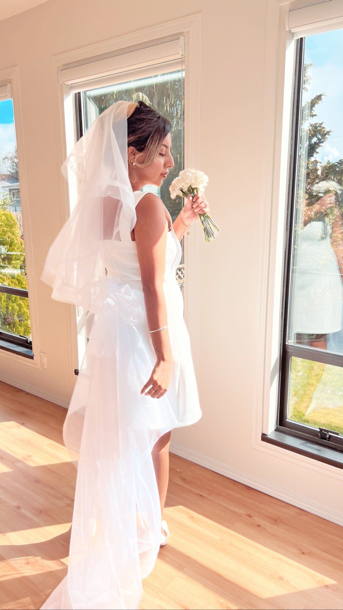 Detachable Bridal Tulle Terrain