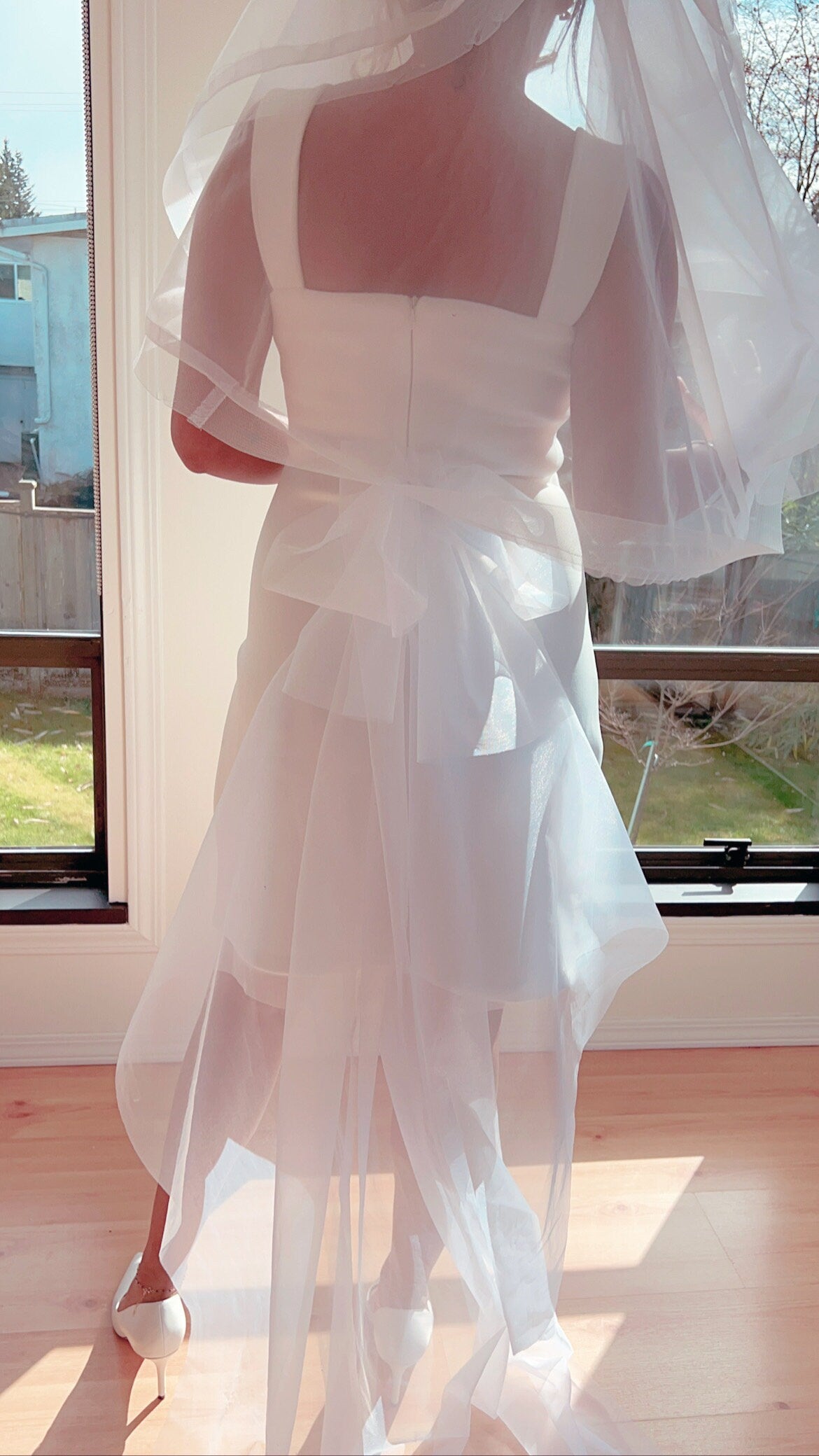 Detachable Tulle Bridal Dress Bow
