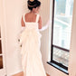 Satin Detachable Bridal Dress Terrain